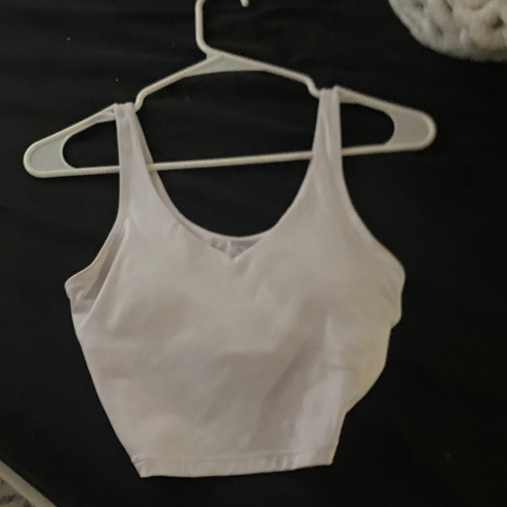 White Women's Crop Top